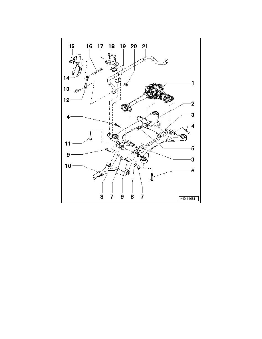 Audi Service and Repair Manuals > Q7 Quattro V84.2L (BAR