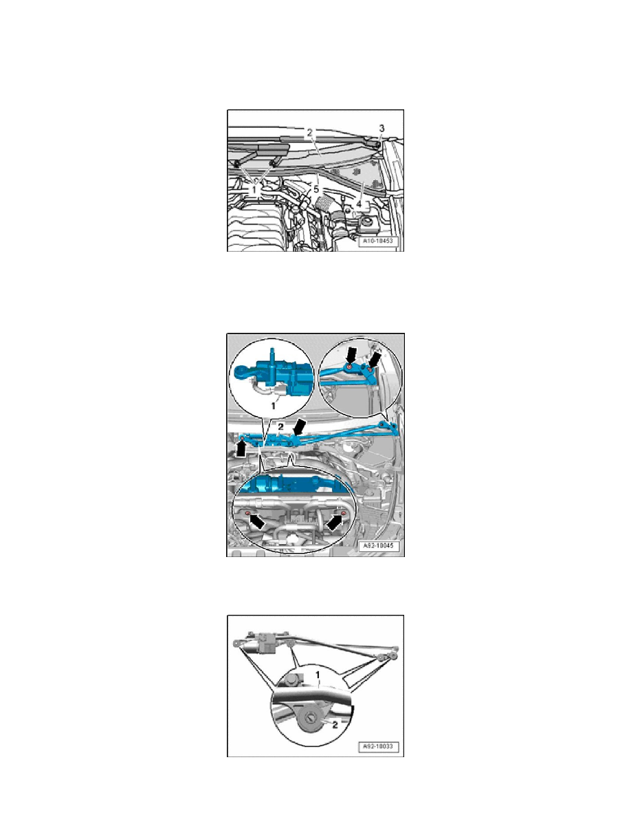 Audi Manuals > Q7 Quattro V84.2L (BAR) (2008) > Wiper and Washer Systems > Wiper