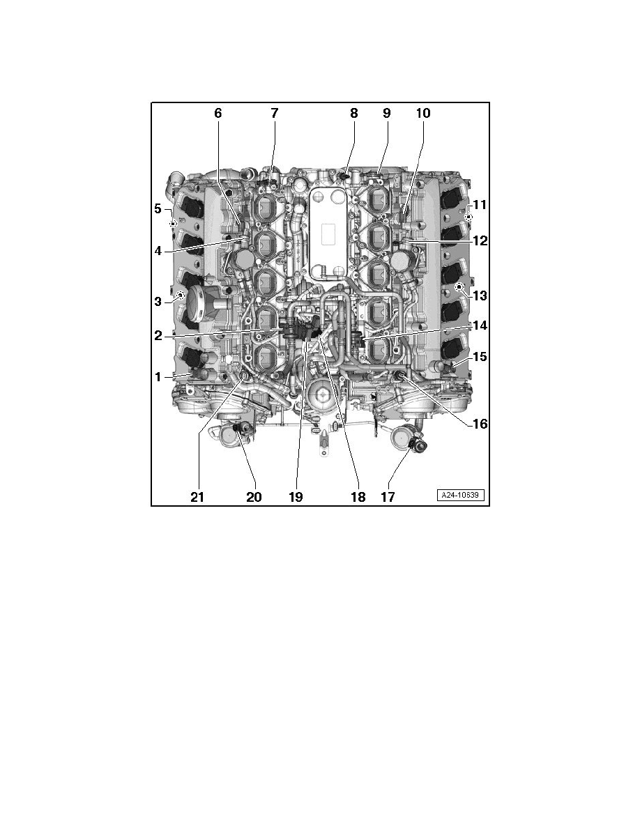 Audi Service and Repair Manuals > R8 Quattro Coupe V105.2L (BUJ) (2010) > Powertrain