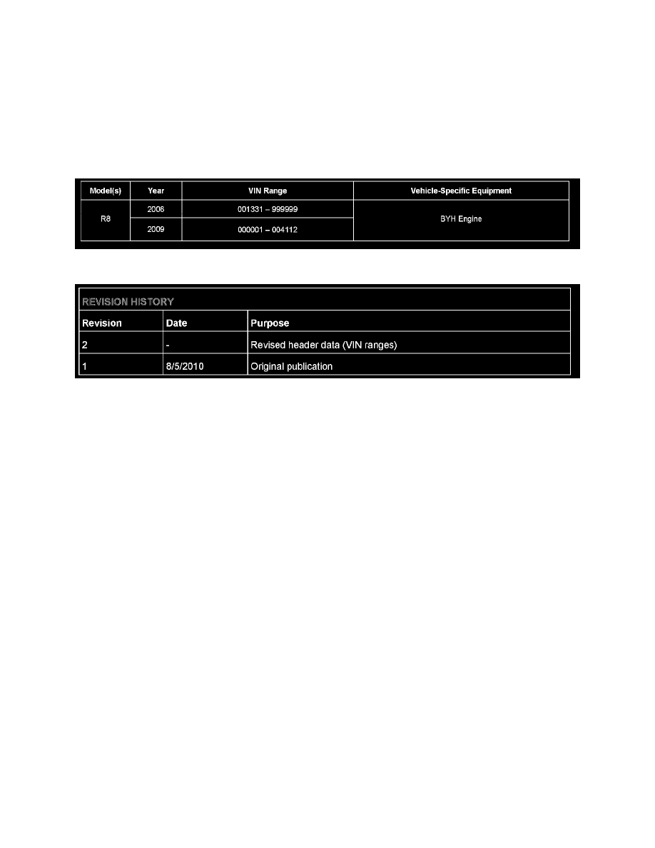 Audi Workshop Manuals > R8 Quattro Coupe V8-4.2L (BYH) (2009) > Relays
