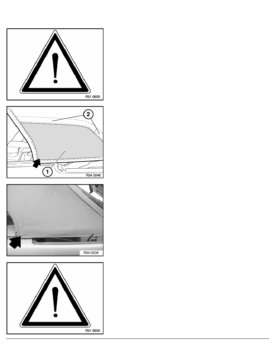 BMW Manuals > 3 Series E36 318i (M42) CONVER > 2 Repair Instructions > 54 Slidetilt