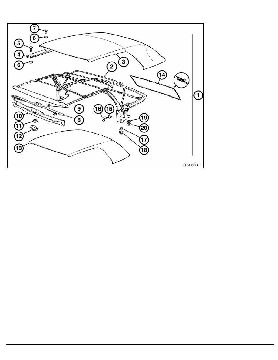 BMW Service and Repair Manuals > 3 Series E36 318i (M42) CONVER > 2 Repair Instructions
