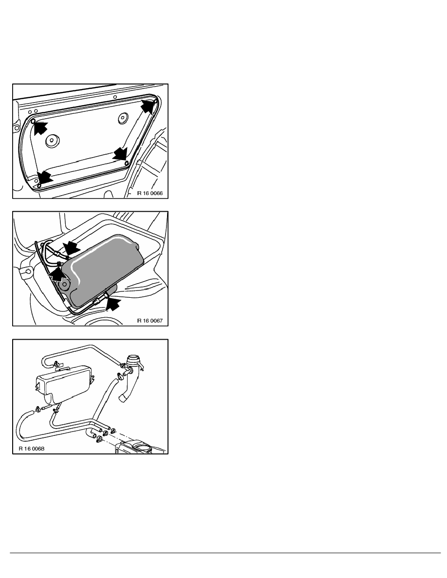 2 Repair Instructions > 16 Fuel Supply System (M44) > 11 Fuel Tank With Mounting > 4 RA Removing And Installing_replacing Expansion Tank For Tank ...