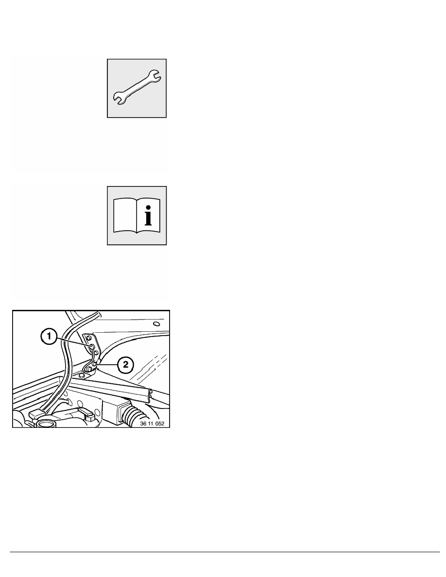 BMW Manuals > 3 Series E36 320i (M52) CONVER > 2 Repair