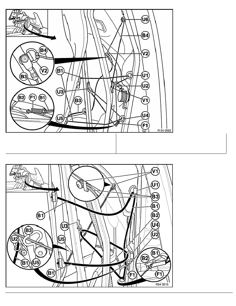 BMW Manuals > 3 Series E36 323i (M52) CONVER > 2 Repair Instructions > 54 Slidetilt