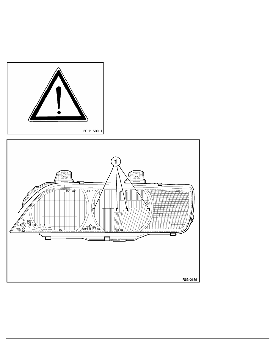 BMW Service and Repair Manuals > 3 Series E36 Z3 (M43) ROADST > 2 Repair Instructions