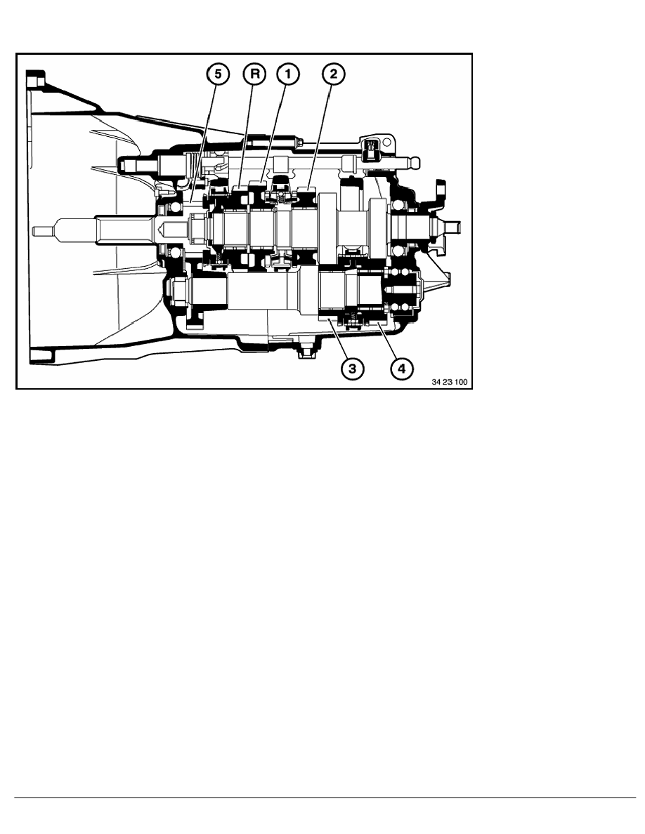 2 Repair Instructions > 23 Manual Transmission (MECH) > 0 Complete Transmission > 18 RA Transmission Arrangement (S5D 260Z _ 310Z _ 320Z)