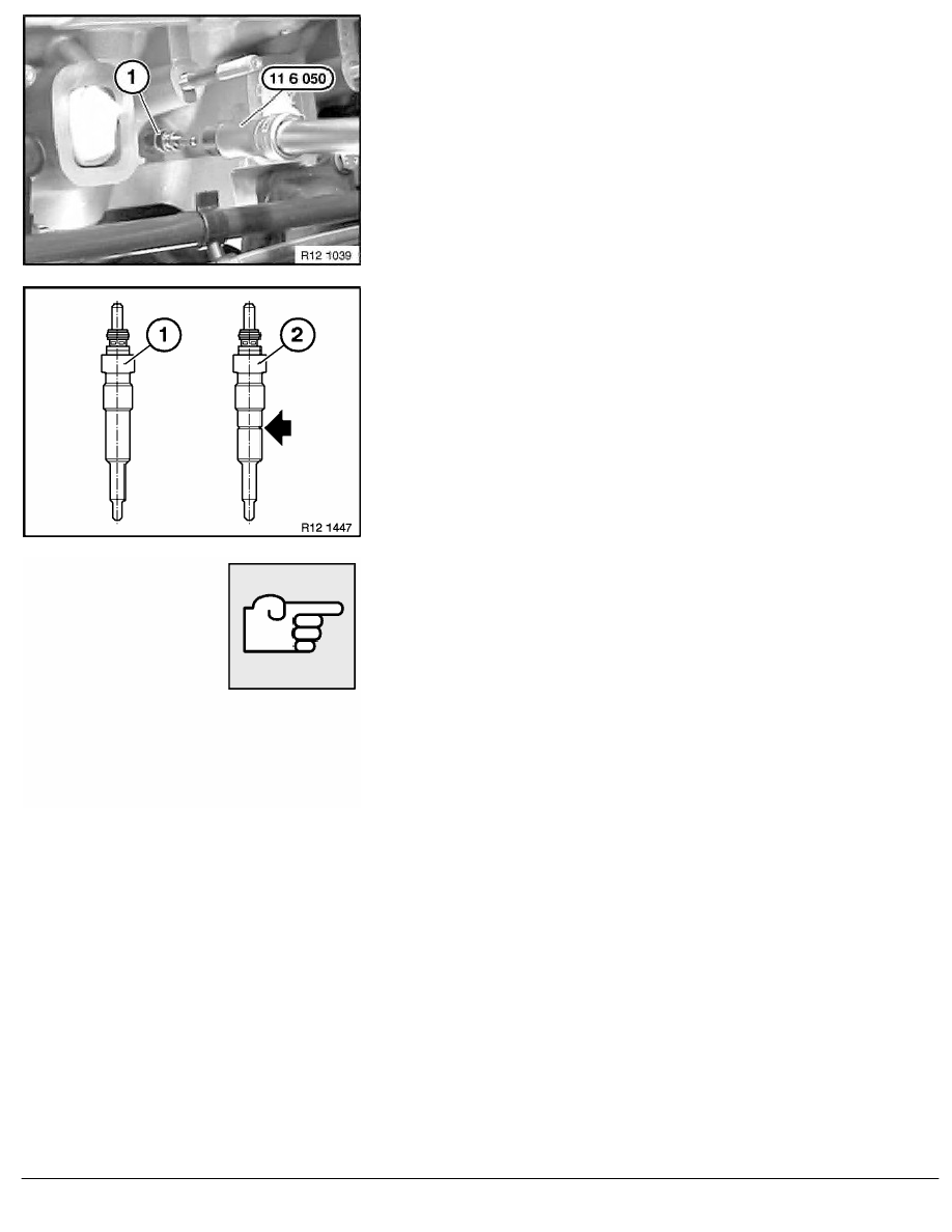 2 Repair Instructions > 12 Engine Electrical System (M47T2) > 23 Preheater Plugs > 2 RA Replacing All Glow Plugs (M57 _ M57TU _ M47TU _ M47T2 _ M57T2) ...