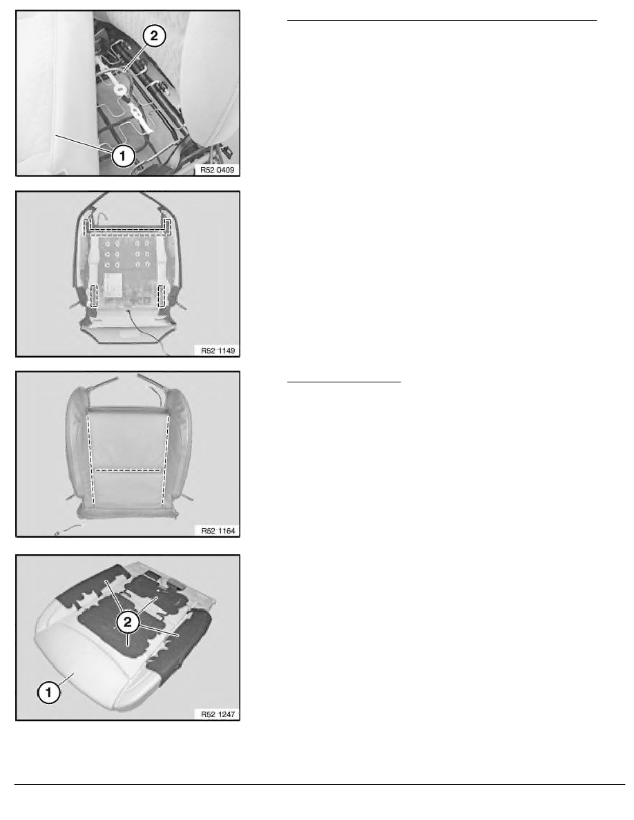 2 Repair Instructions > 52 Seats > 15 Front Seat, Sports, Manual > 15 RA  Replacing Seat Cover For Left Or Right Front Seat (sport_manual) > Page 2106