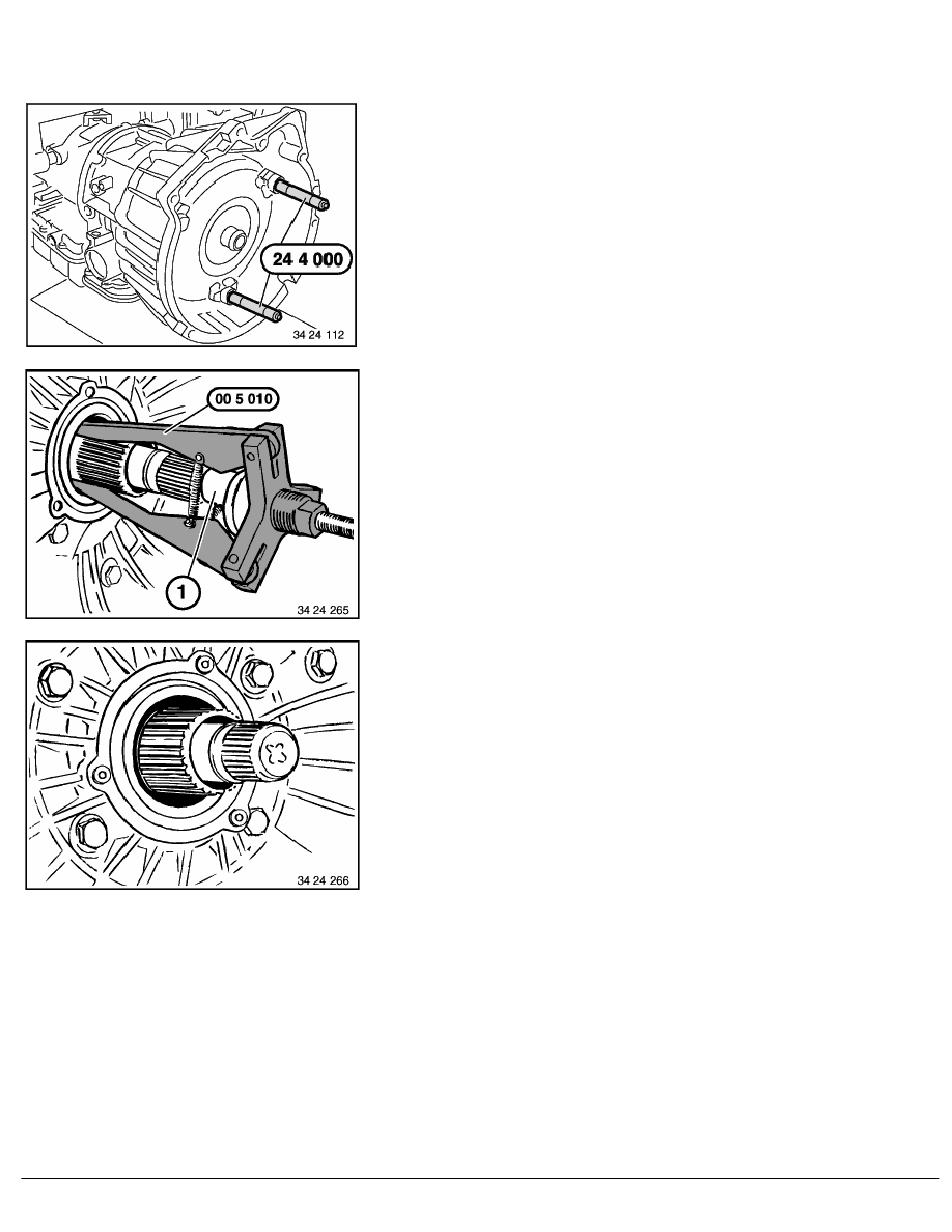 2 Repair Instructions > 24 Automatic Transmission (AUT) > 12 Torque Converter Bearing, Seal > 5 RA Replacing Radial Seal For Torque Converter - Transmission ...
