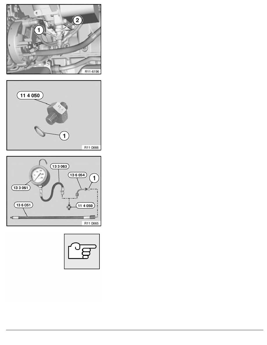 Checking Engine Oil Pressure BMW 5 Series E60 535d (M57TU) SAL