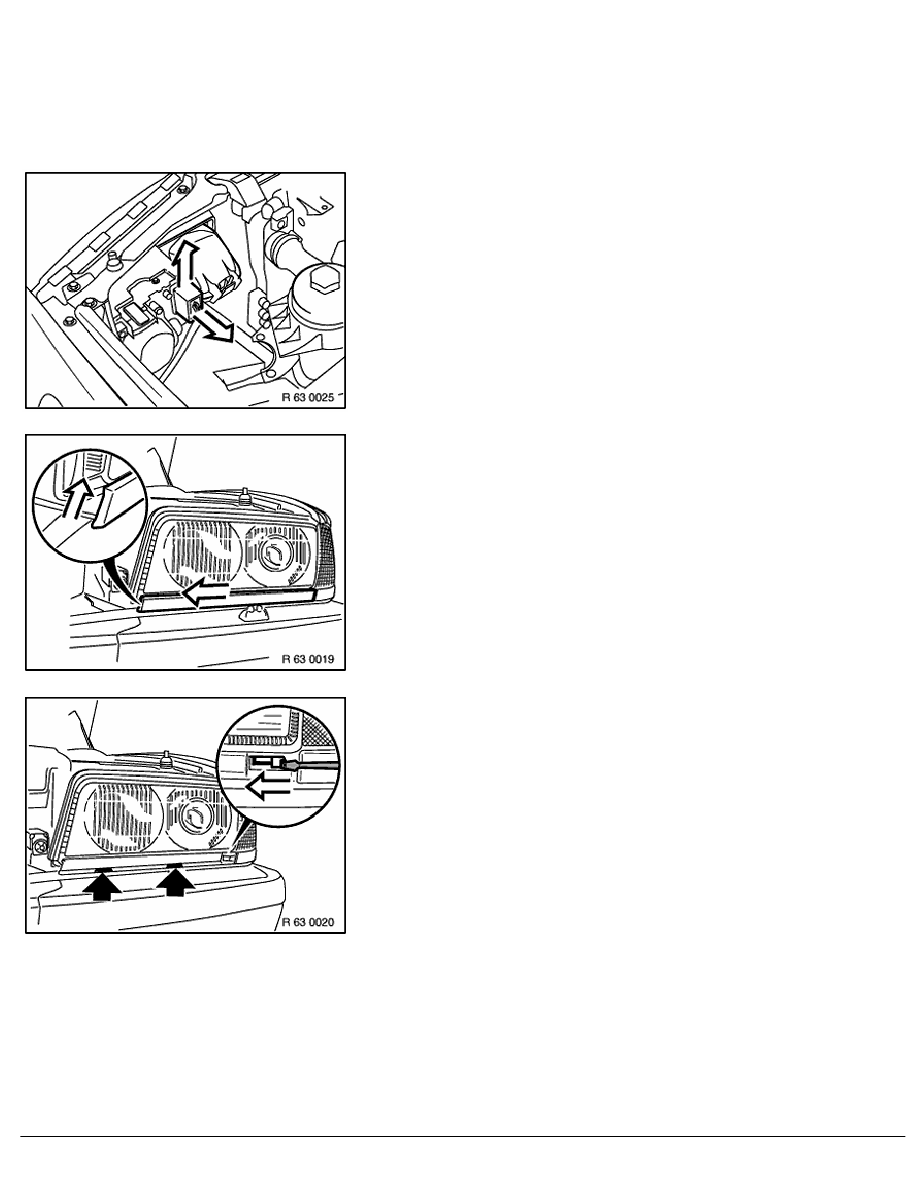 BMW Manuals > 7 Series E38 725tds (M51) SAL > 2 Repair Instructions > 63 Lights > 12