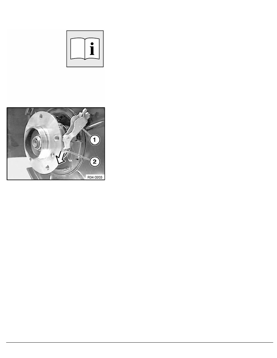 BMW Manuals > X Series E70 X5 3.0d (M57T2) OFFRD > 2 Repair Instructions > 34 Brakes