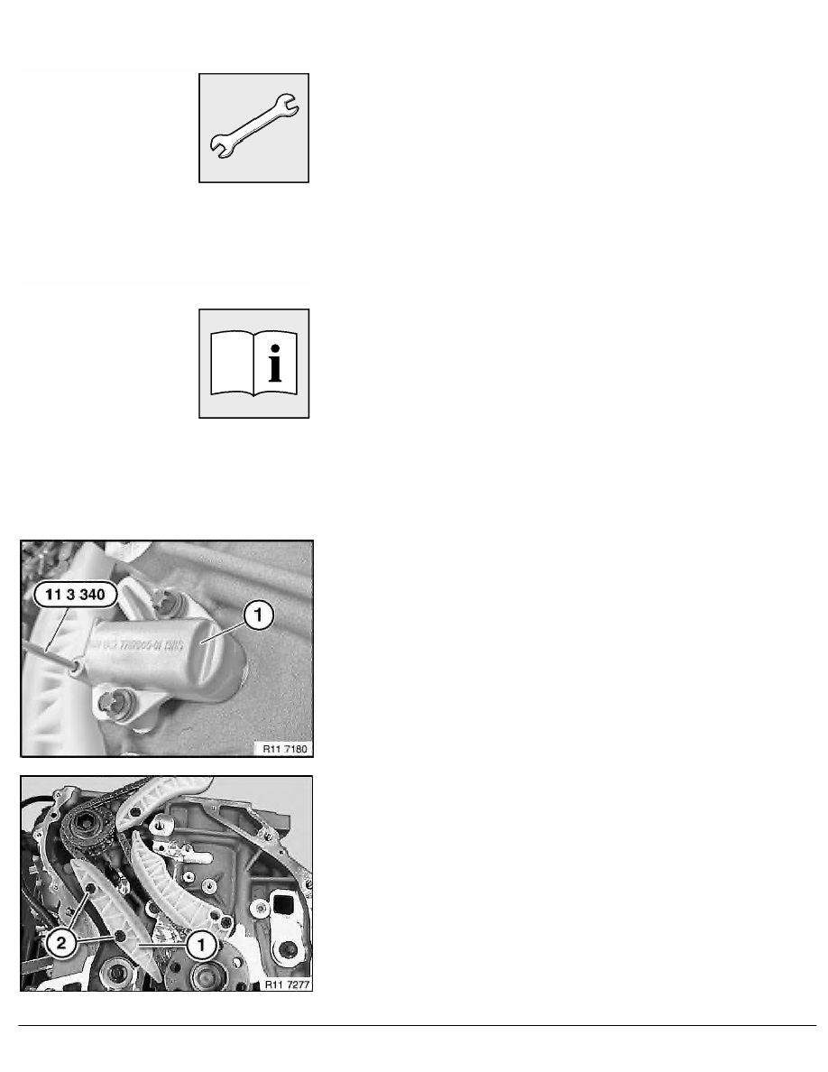 2 Repair Instructions > 11 Engine (N47) > 31 Camshaft > 5 RA Replacing Both Timing Chains (M47)