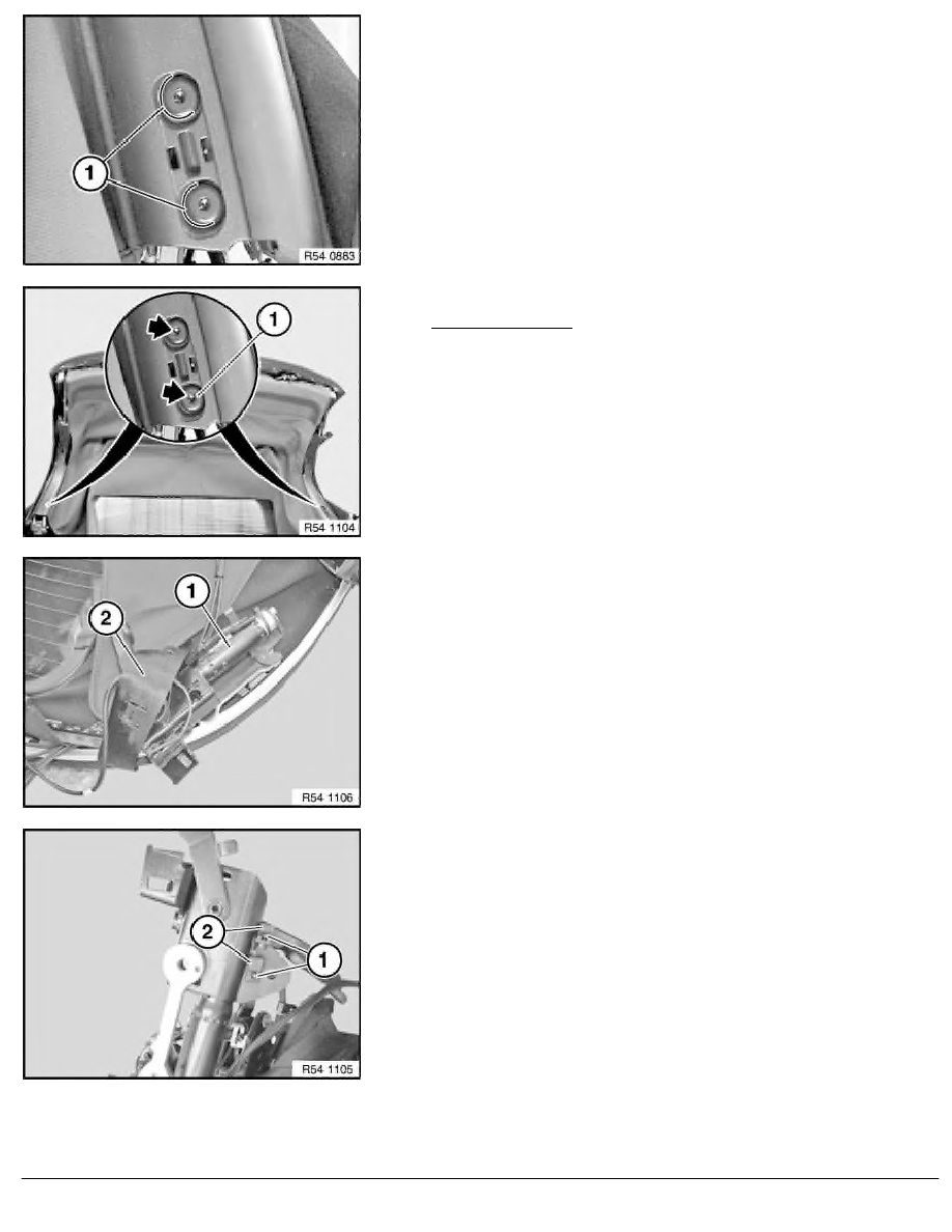 BMW Service and Repair Manuals > Z Series E85 Z4 2.2i (M54) ROADST > 2 Repair