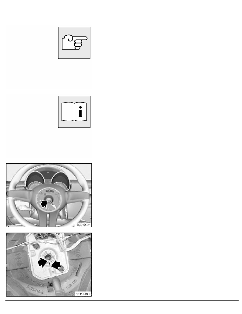 BMW Manuals > Z Series E85 Z4 3.0i (M54) ROADST > 2 Repair Instructions > 32 Steering