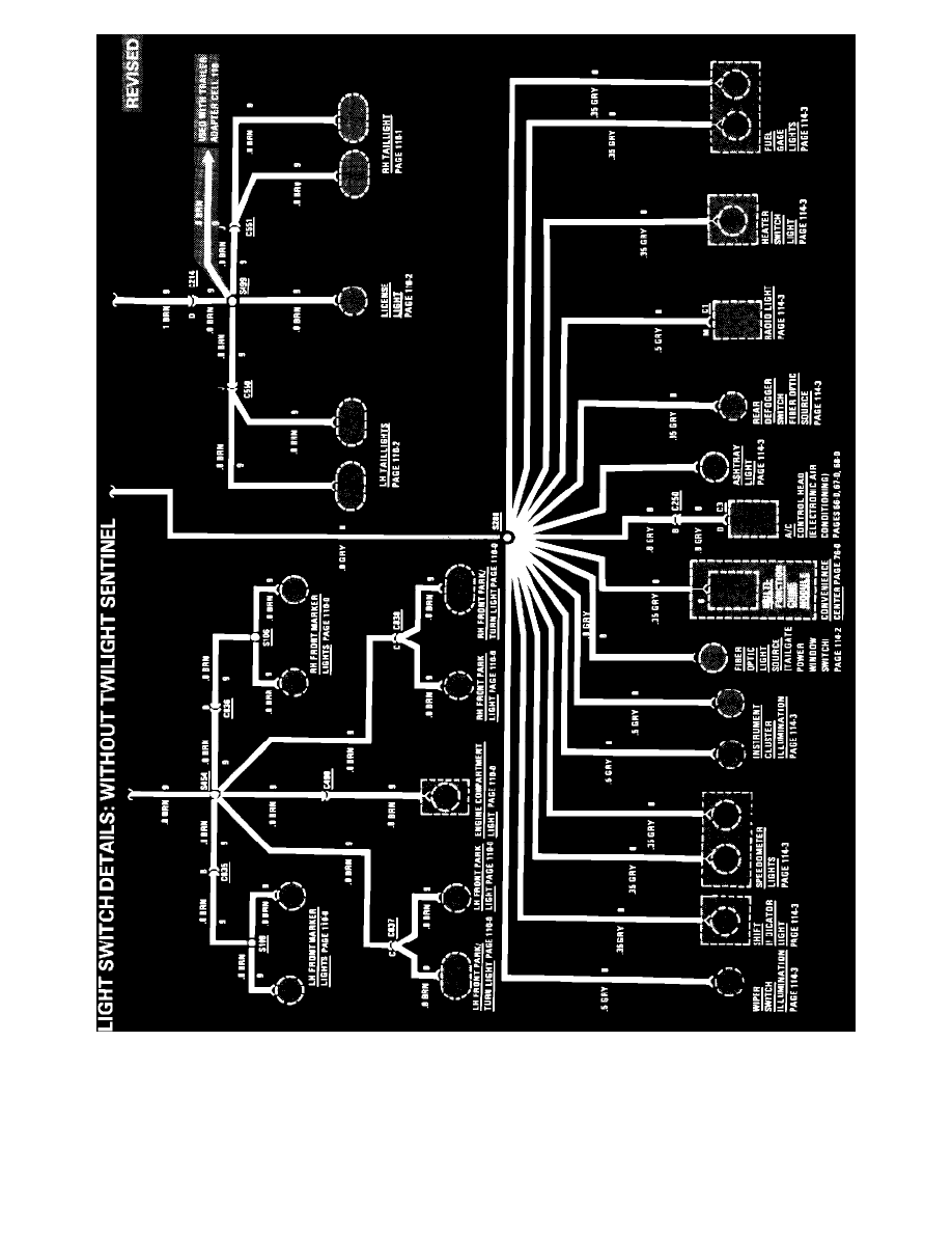 Buick Service and Repair Manuals > Electra Park Avenue V6231