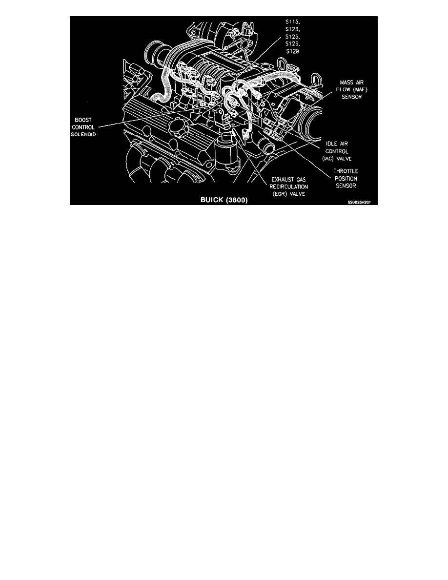 Buick Service and Repair Manuals > Riviera V63.8L SC VIN 1