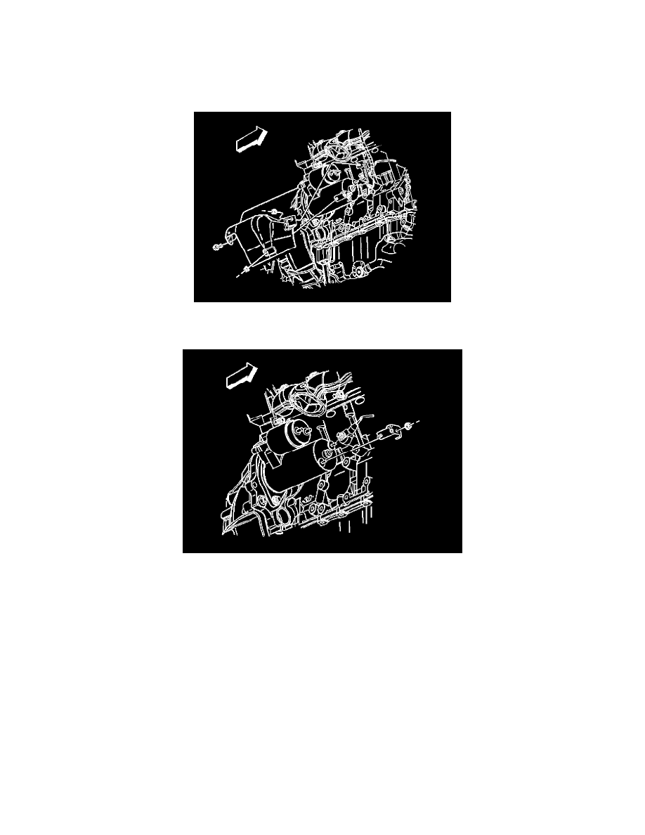 Starting and Charging > Starting System > Starter Motor > Starter Heat Shield > Component Information > Service and Repair