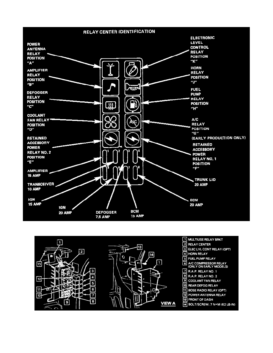 Cadillac Service and Repair Manuals > DeVille V8273 4.5L