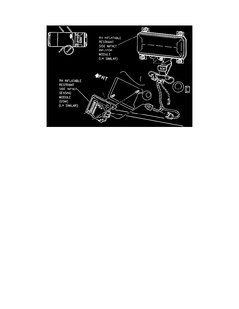 Cadillac Service and Repair Manuals > DeVille V84.6L VIN Y