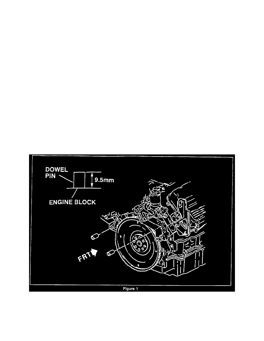 Transmission and Drivetrain > Flex Plate > Component Information > Technical Service Bulletins > Engine - Noise From the Flywheel Area