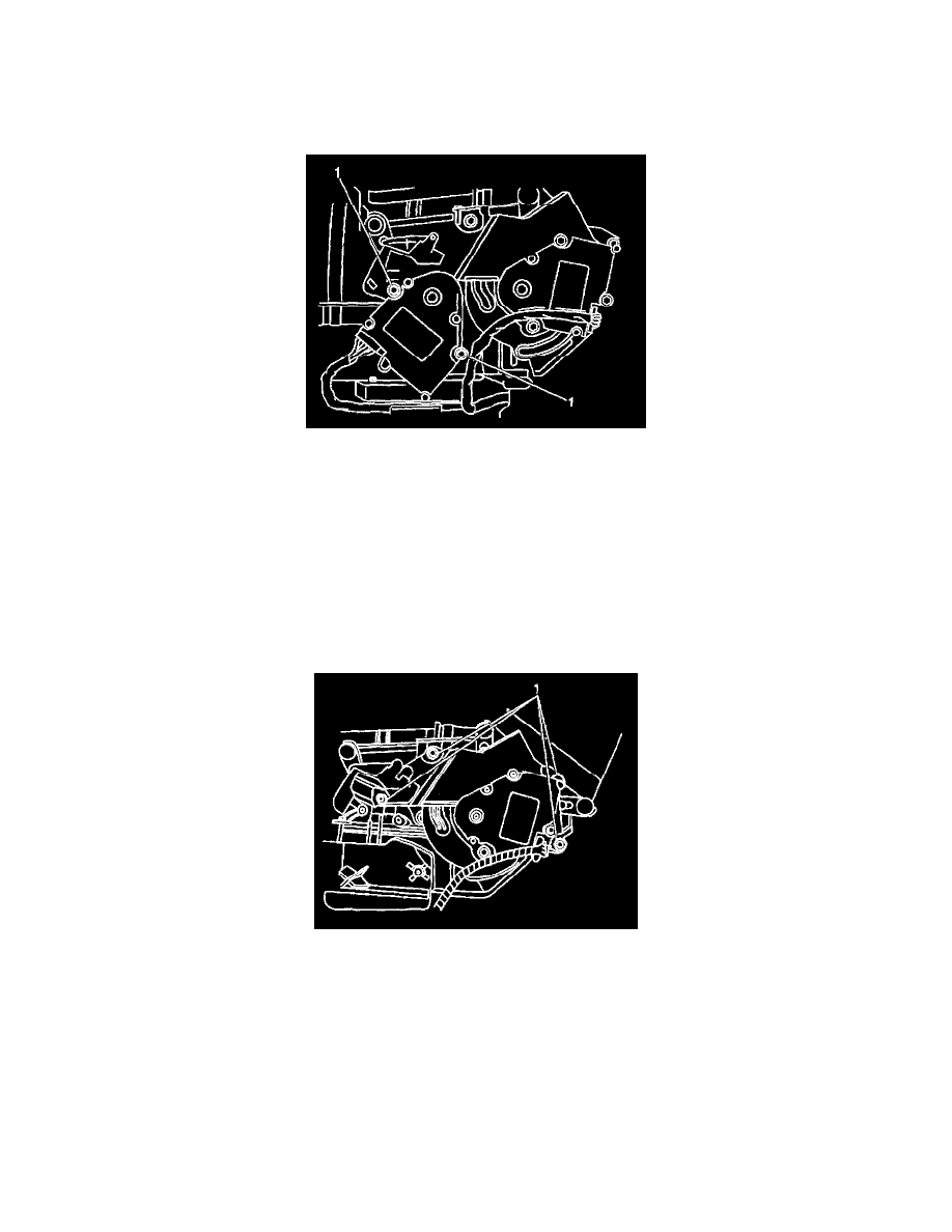 Heating and Air Conditioning > Air Door, HVAC > Air Door Actuator / Motor, HVAC > Component Information > Service and Repair > Air Inlet Actuator ...