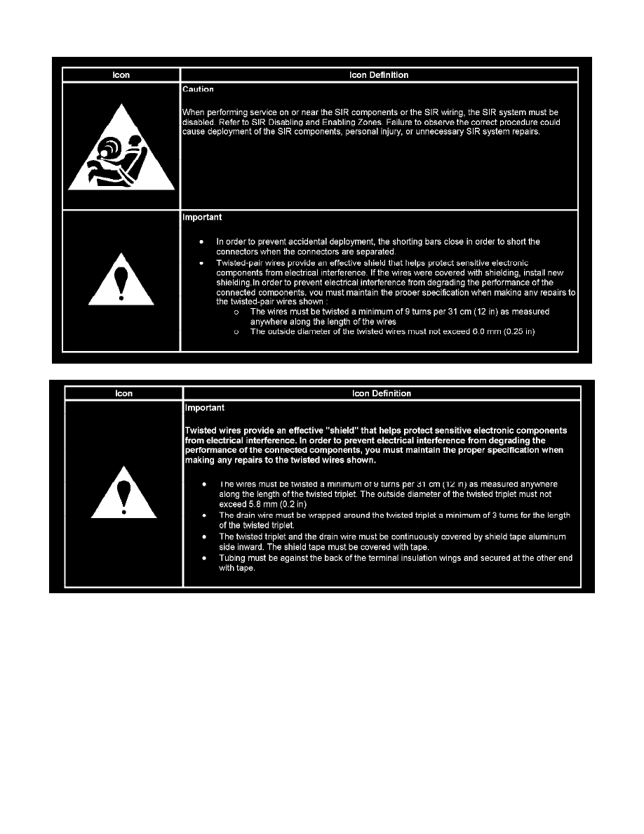 Cadillac Workshop Manuals > DTS V8-4.6L VIN Y (2006) > Sensors and