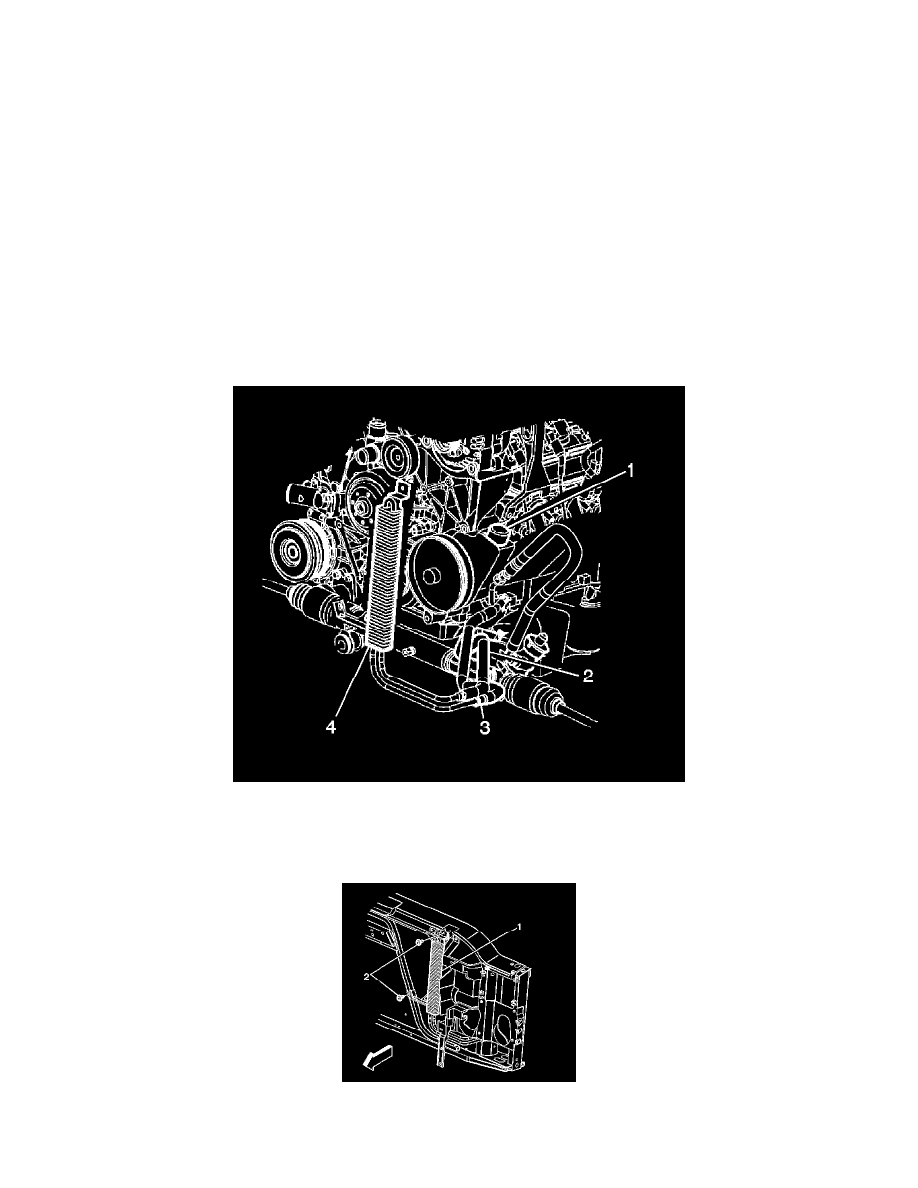 Steering and Suspension > Steering > Power Steering > Power Steering Fluid  Cooler > Component Information > Service and Repair > Power Steering Fluid  Cooler ...