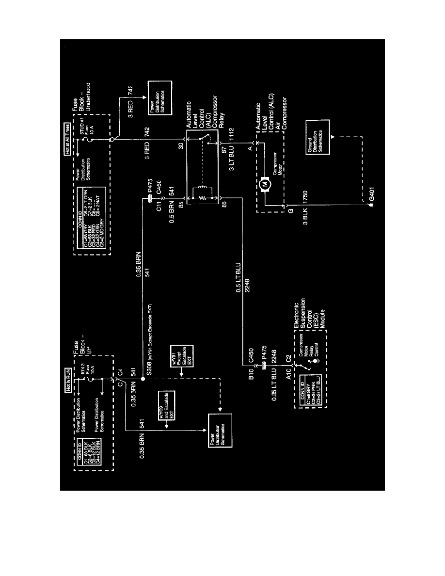 Cadillac Service and Repair Manuals > Escalade EXT V86.0L VIN N (2004) > Steering and