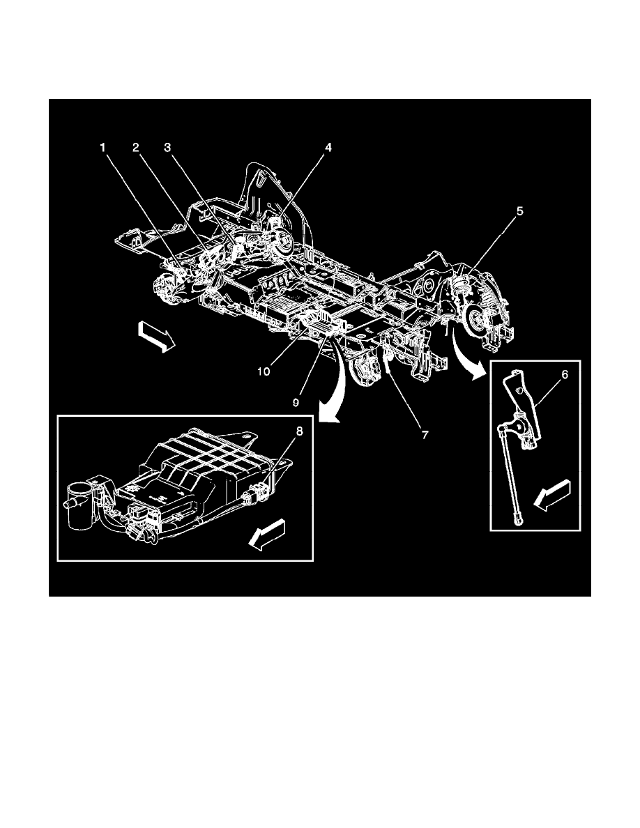 Cadillac Service and Repair Manuals > SRX AWD V63.0L (2010