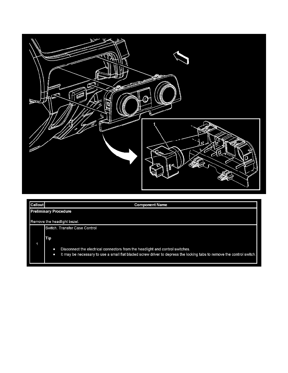 Chevrolet Manuals > Avalanche 1500 4WD V85.3L (2007