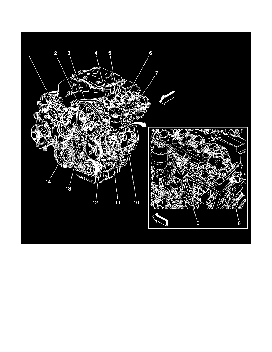 Sensor Camaro Chevrolet Workshop Service and Repair Manuals > Camaro V8-6.2L (2010 ...