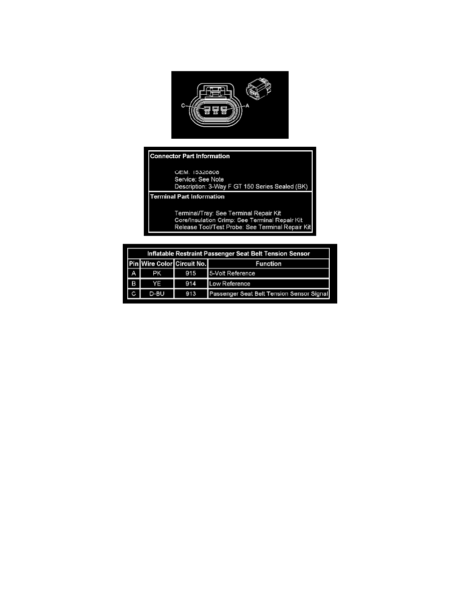 Chevrolet Manuals > Cobalt L42.4L (2007) > Restraint Systems