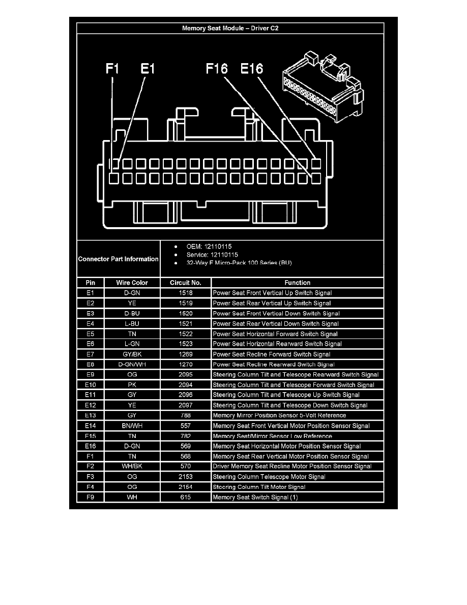 Chevrolet Workshop Service and Repair Manuals > Corvette V8-6.0L VIN U ...