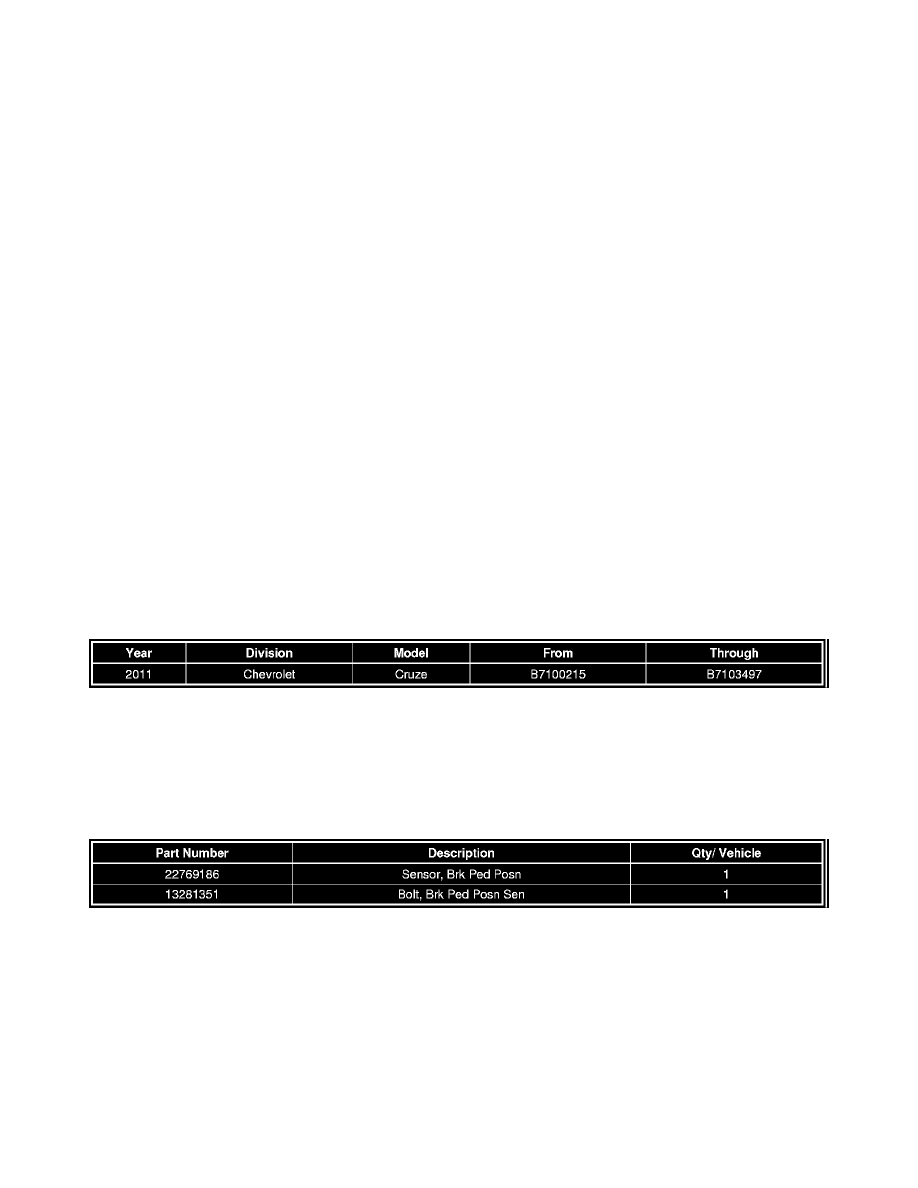 Chevrolet Service and Repair Manuals > Cruze L41.4L Turbo