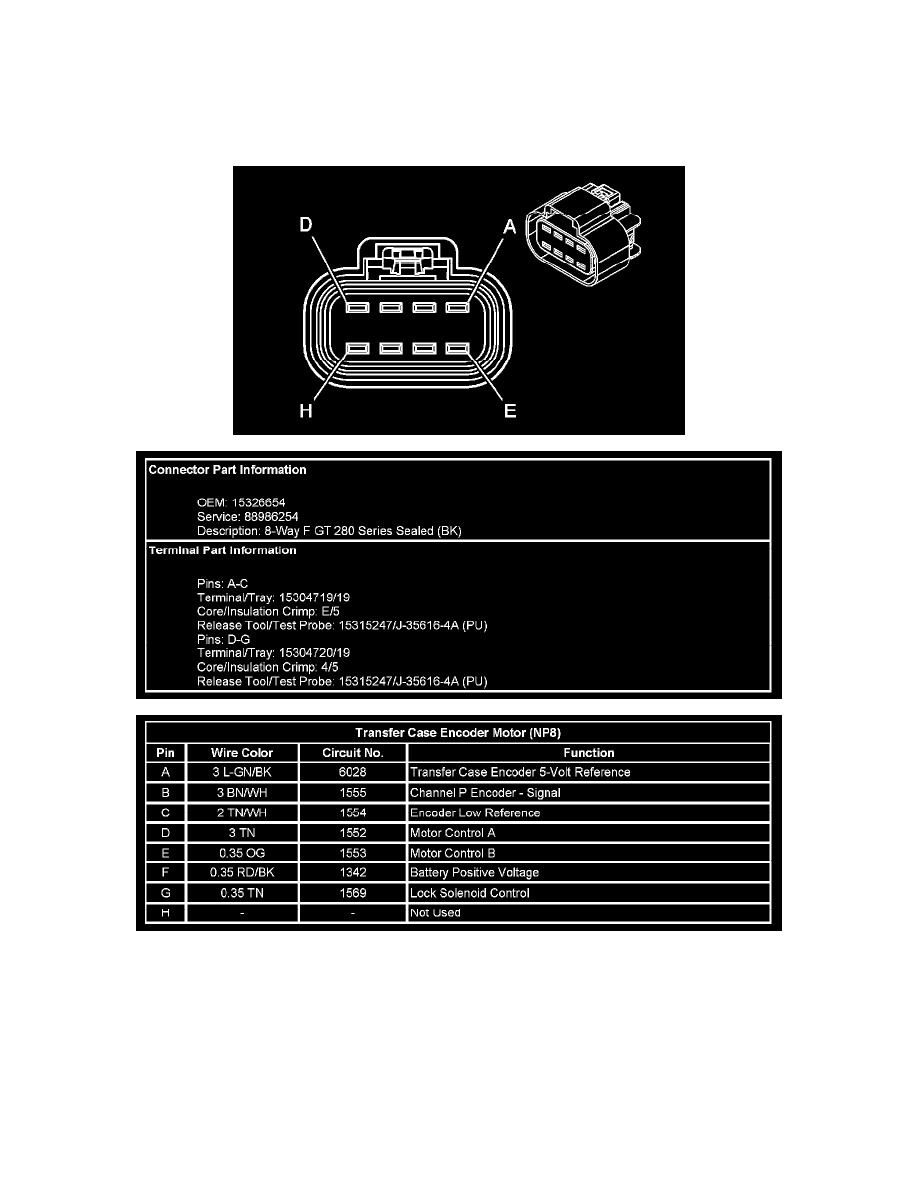 Chevrolet Service and Repair Manuals > Suburban 4WD V85.3L (2008) > Transmission and