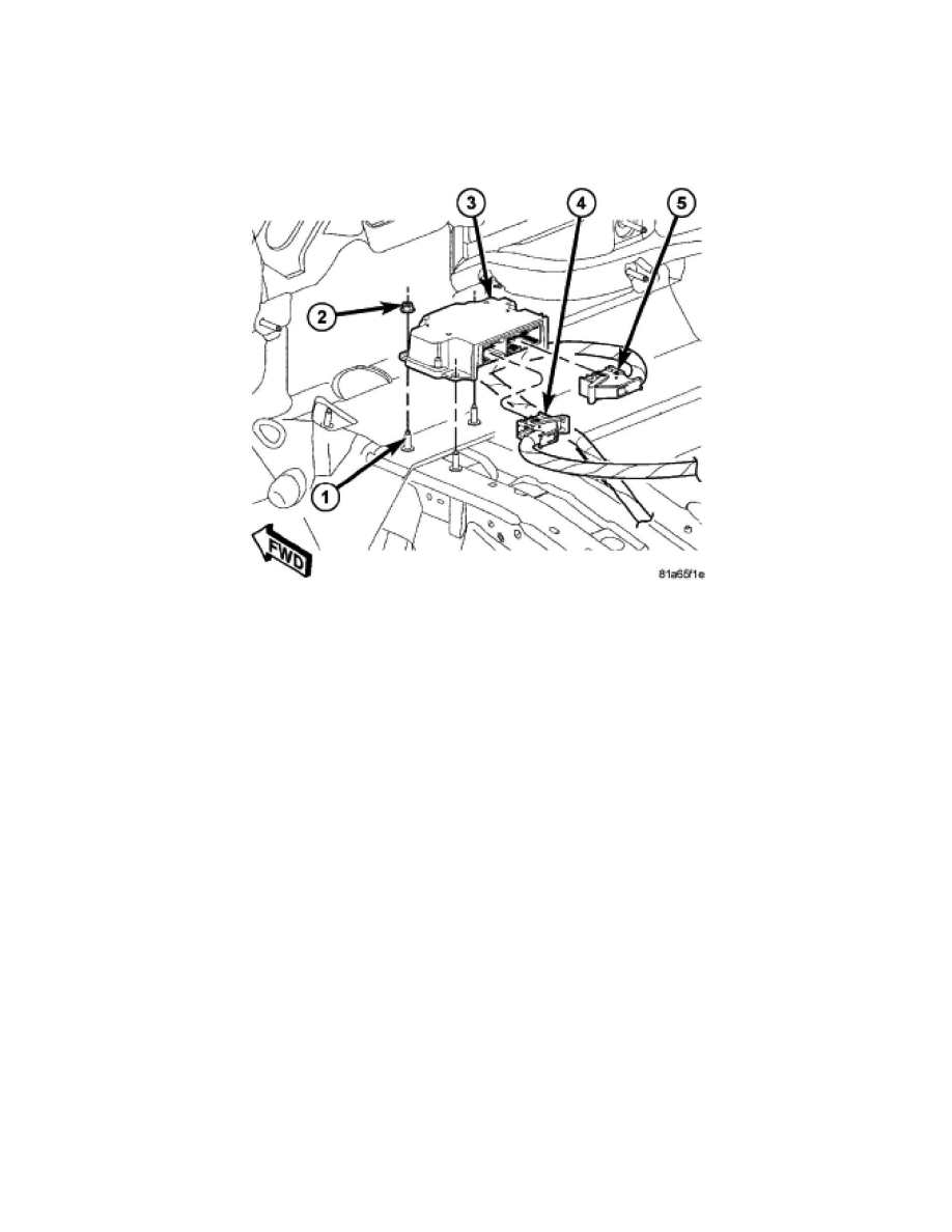 Restraint Systems > Relays and Modules - Restraint Systems > Seat Occupant Classification Module - Air Bag > Component Information > Service and Repair > ...