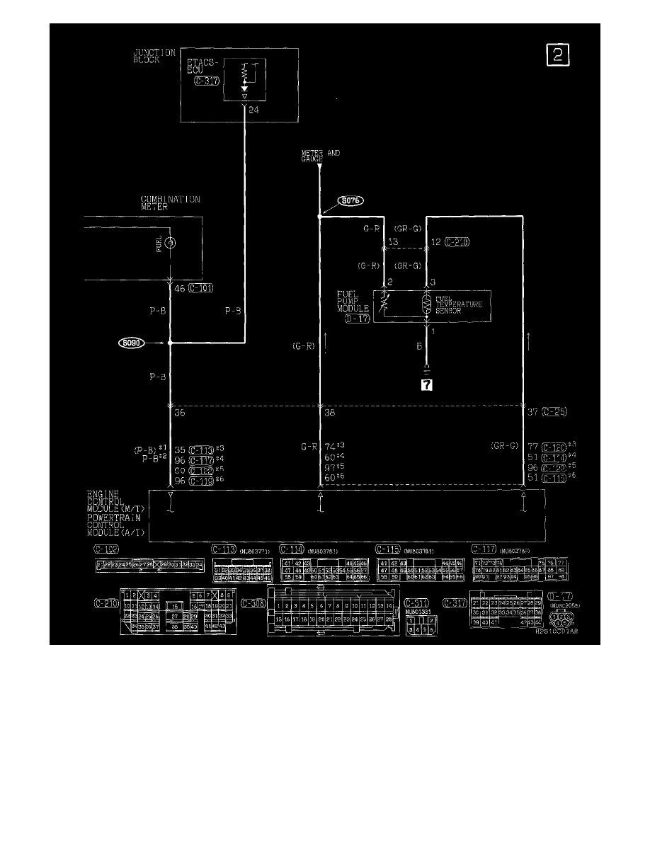 Engine, Cooling and Exhaust > Engine > Engine Lubrication > Oil Pressure Warning Lamp/Indicator > Component Information > Diagrams > Diagram Information and ...