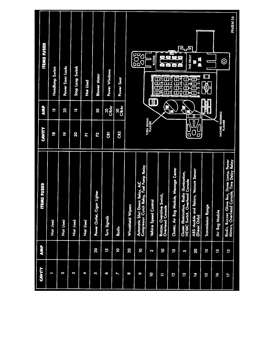 Dodge Manuals > 1500 4x2 Pickup V8318 5.2L Magnum (1994