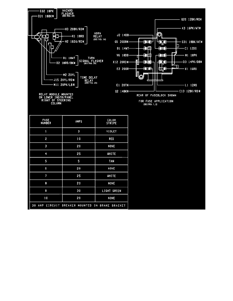 Dodge Workshop Manuals > B350 1 Ton Van V6-239 3.9L (1990) > Power and