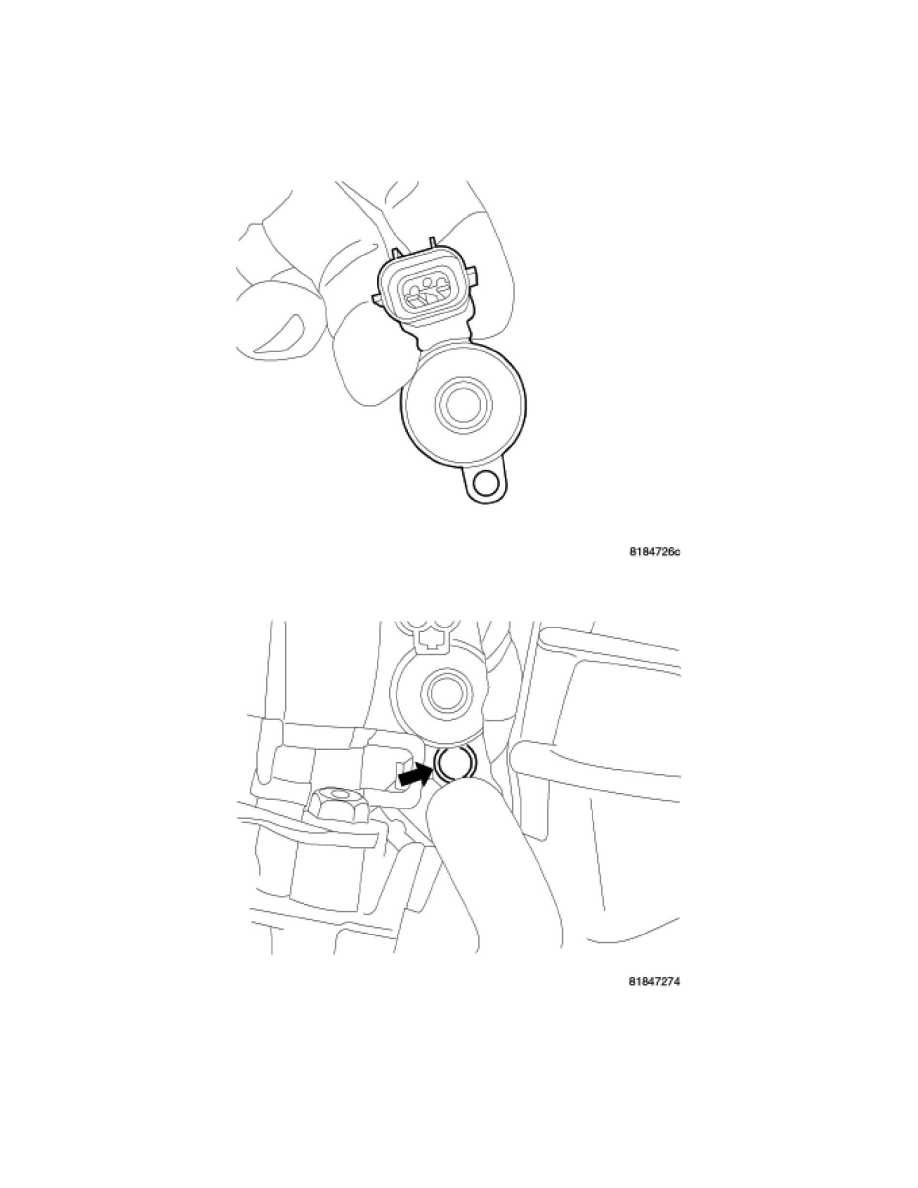 Engine, Cooling and Exhaust > Engine > Actuators and Solenoids - Engine >  Variable Valve Timing Solenoid > Component Information > Service and Repair  > ...