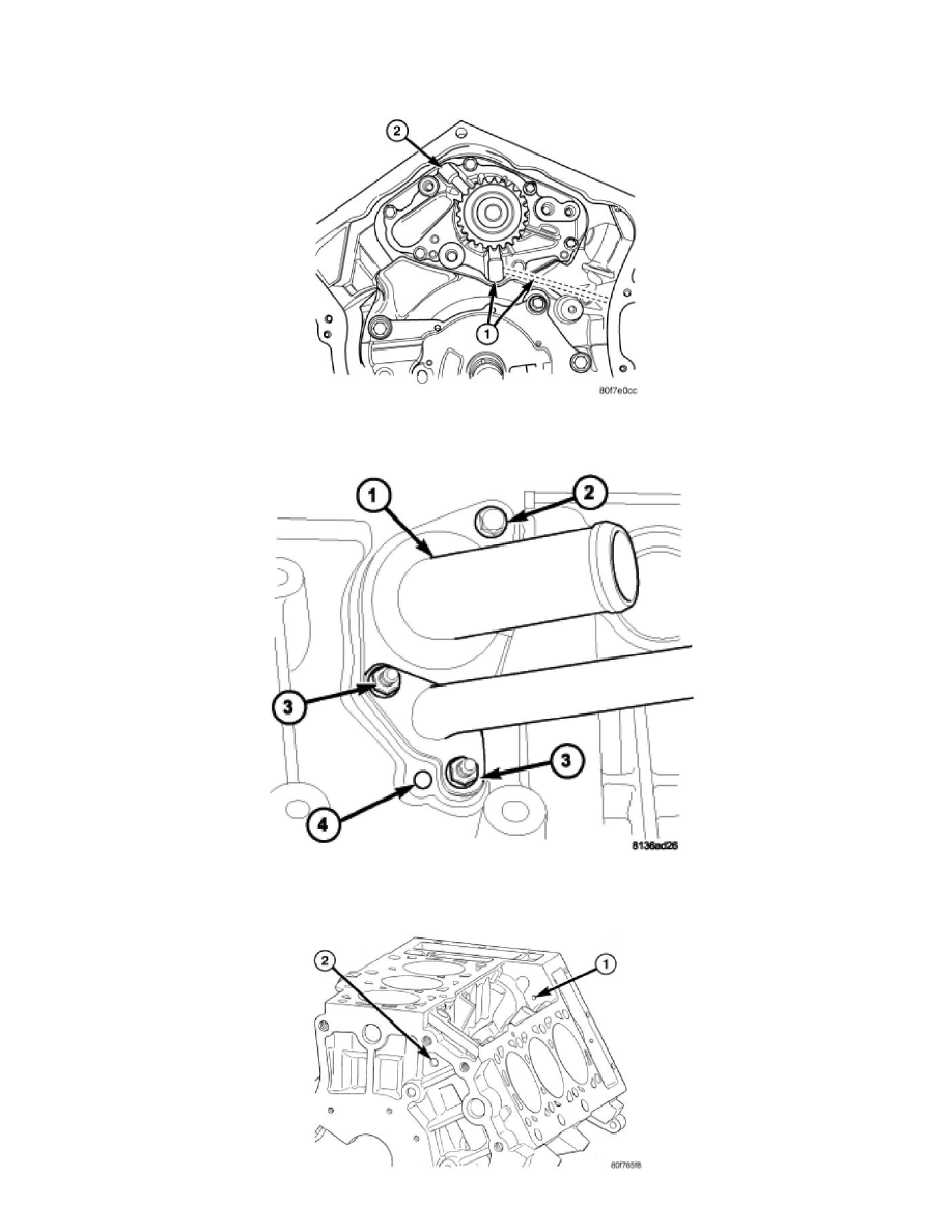 2008 Dodge Charger Water Pump Location