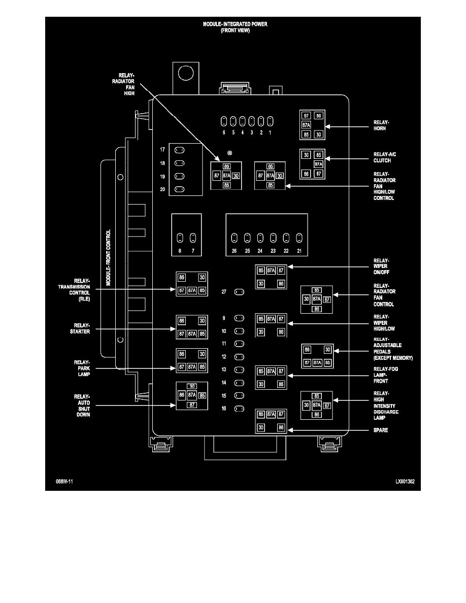 Dodge Service and Repair Manuals > Charger V63.5L VIN G (2006