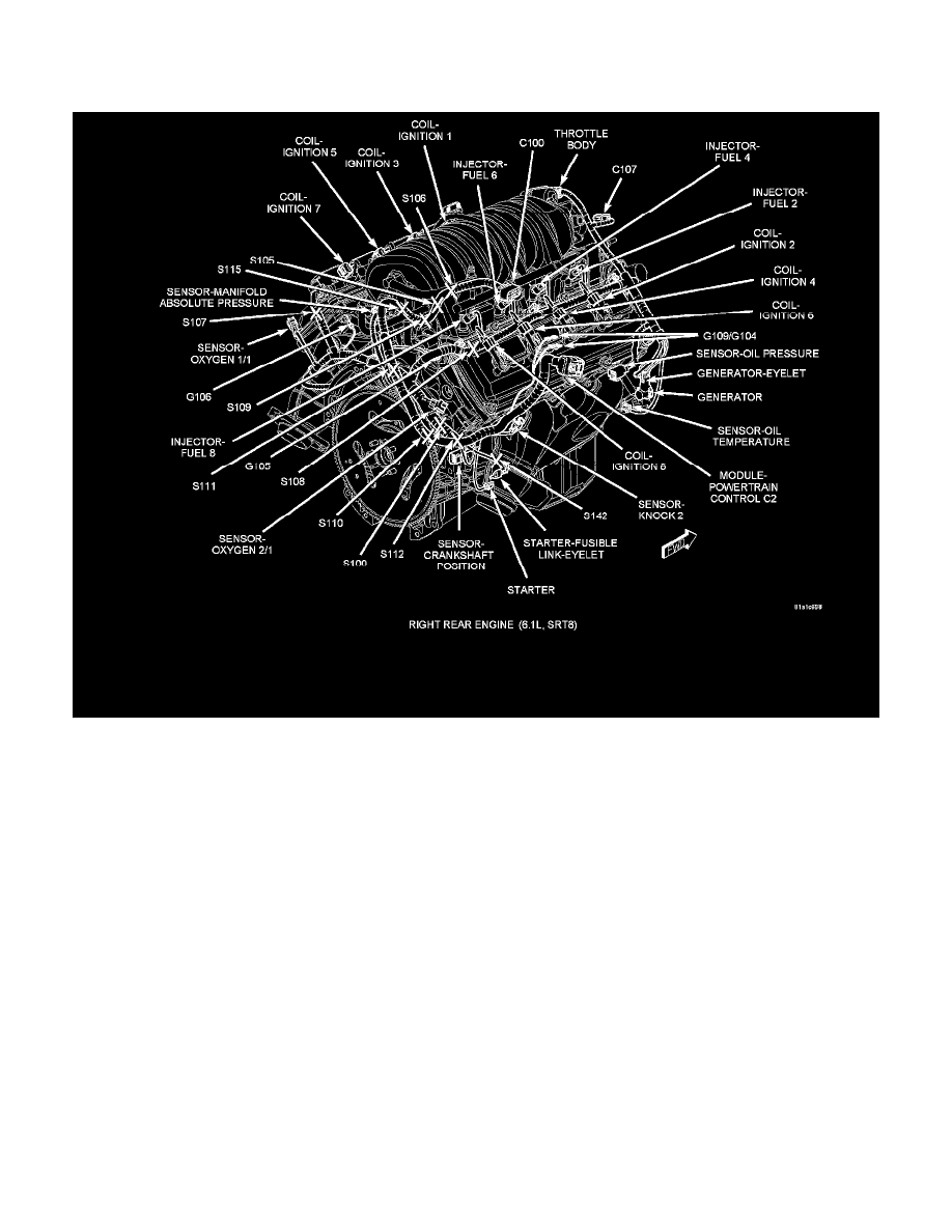 Dodge Service and Repair Manuals > Charger SRT8 V86.1L VIN W (2006) > Powertrain