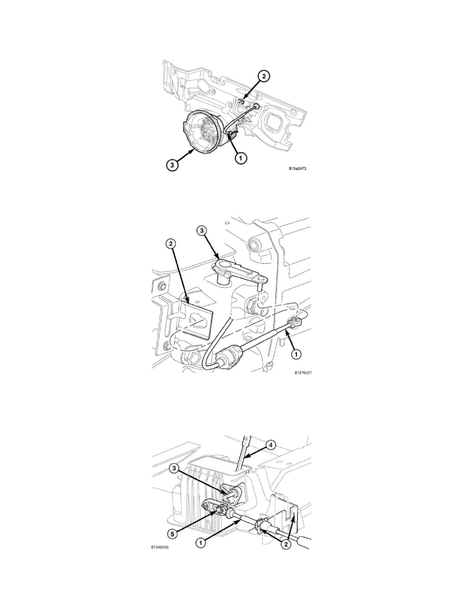 Transmission and Drivetrain > Automatic Transmission/Transaxle > Shift Linkage, A/T > Shift Cable, A/T > Component Information > Service and Repair > 42RLE ...