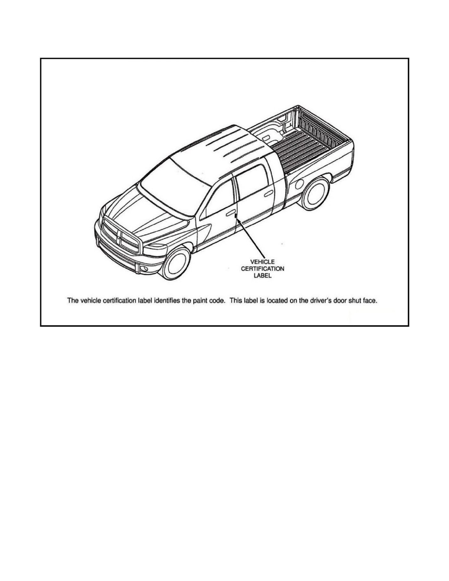 Dodge Service and Repair Manuals > RAM 1500 Truck 4WD V85.7L VIN D (2005) > Body and