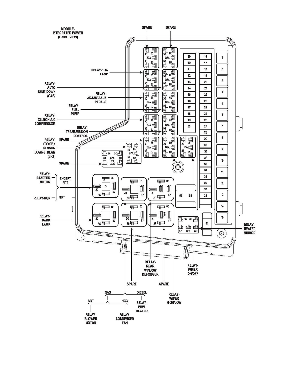 Dodge Service and Repair Manuals > RAM 1500 Truck 4WD V85.7L