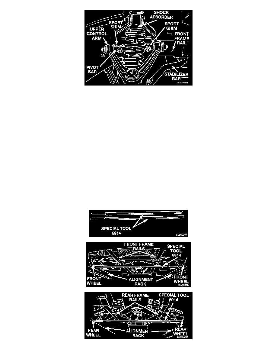 Maintenance > Alignment > System Information > Service and Repair > Caster and Camber Adjustment > Page 646