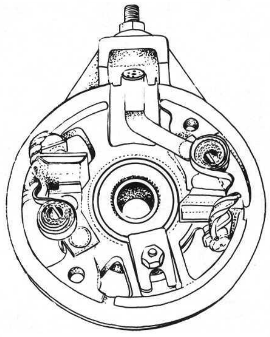 Commutator end head of generator DSV 90.12.16.3 S